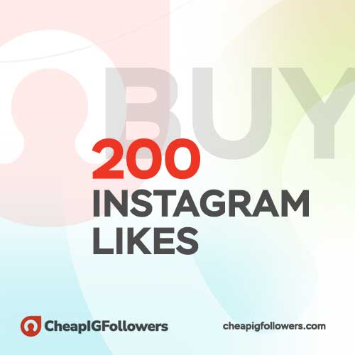 buy 200 likes on Instagram